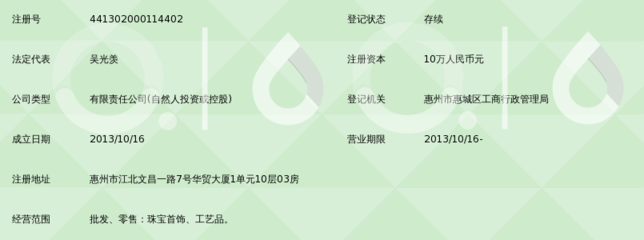 惠州市伊蔻珠宝